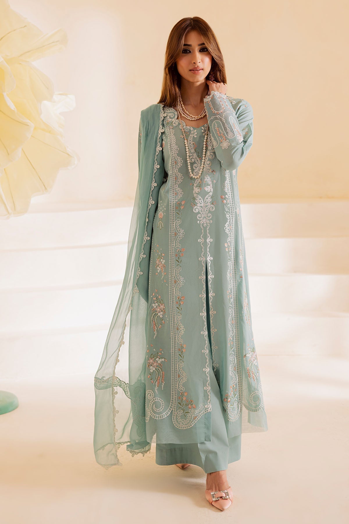 Nureh | Shades of Summer | NP-663 by Nureh - Designer Dress  - Type : Ladies Clothes - Available at Libayah - 100% Original 