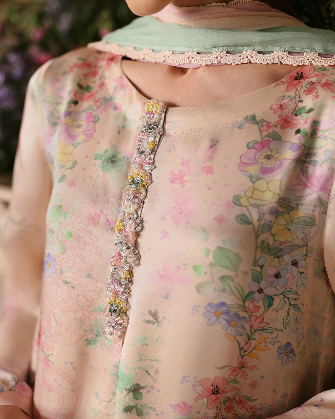 Faiza Saqlain | Serina Luxe | Aeni by Faiza Saqlain - Designer Dress  - Type : Ladies Clothes - Available at Libayah - 100% Original 
