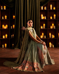 Faiza Saqlain | Zaeva Wedding Formals | Zerra by Faiza Saqlain - Designer Dress  - Type : Ladies Clothes - Available at Libayah - 100% Original 