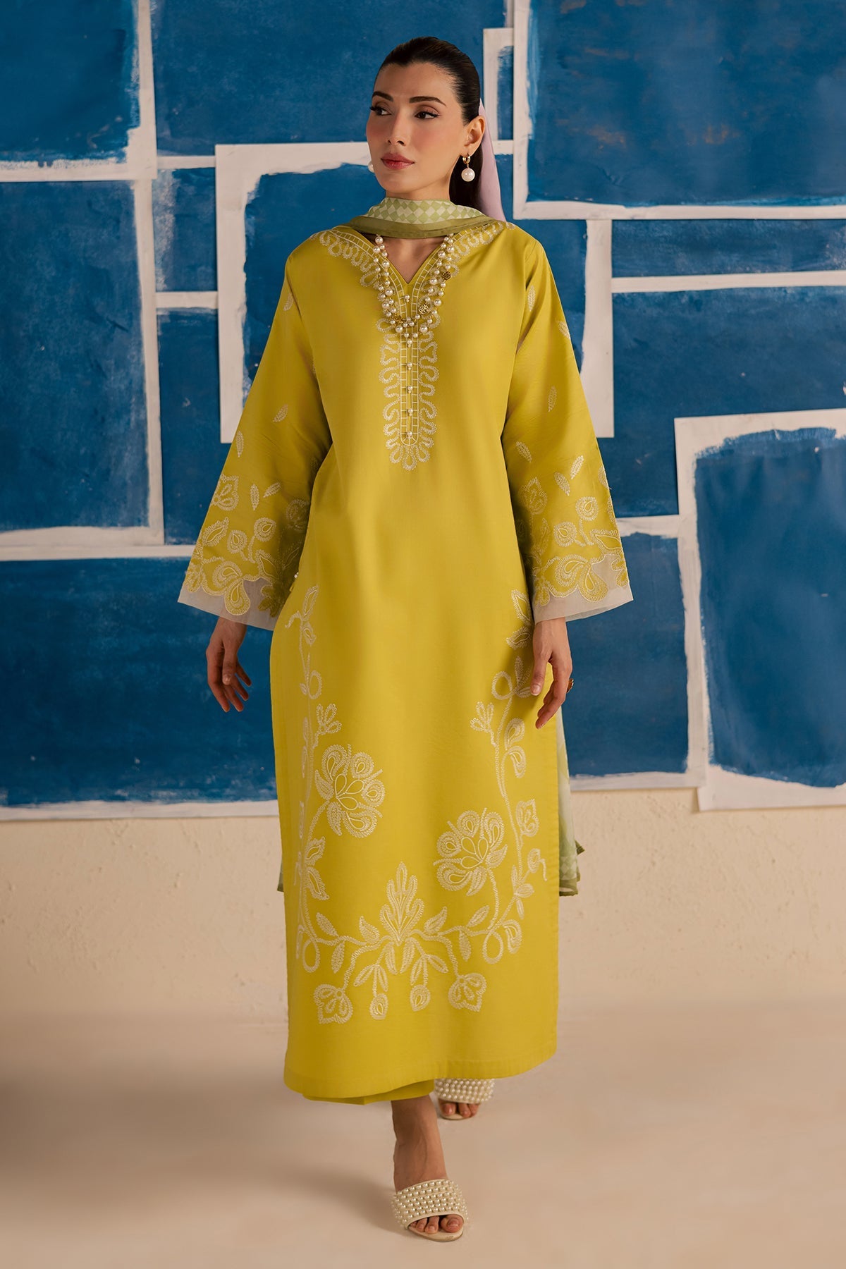 Nureh | Shades of Summer | NP-780 by Nureh - Designer Dress  - Type : Ladies Clothes - Available at Libayah - 100% Original 