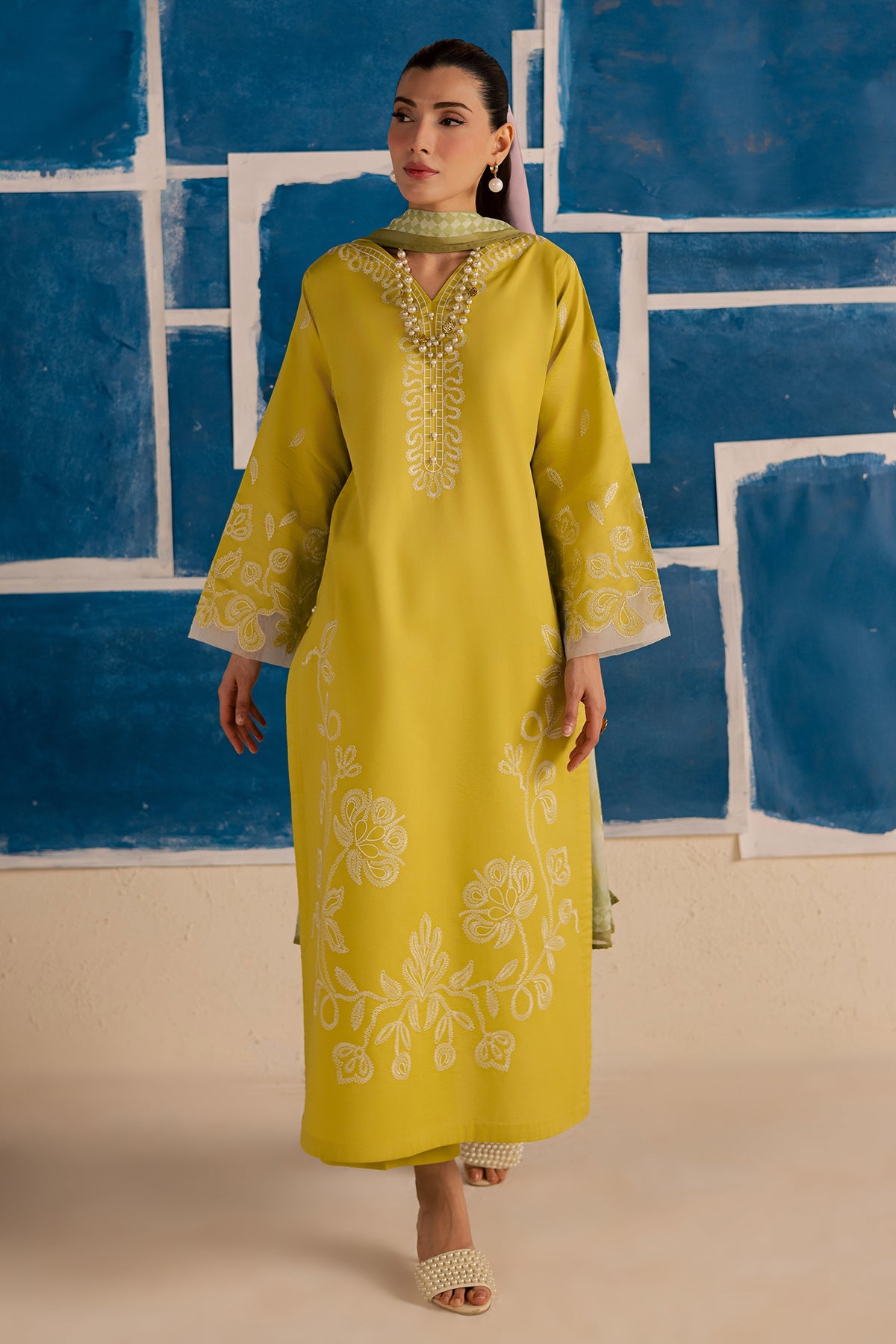 Nureh | Shades of Summer | NP-780 by Nureh - Designer Dress  - Type : Ladies Clothes - Available at Libayah - 100% Original 