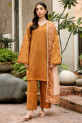Farasha | Summer Weaves Embroidered Lawn | Golden Dusk by Farasha - Designer Dress - Type: Ladies Clothes - Available at Libayah - 100% Original