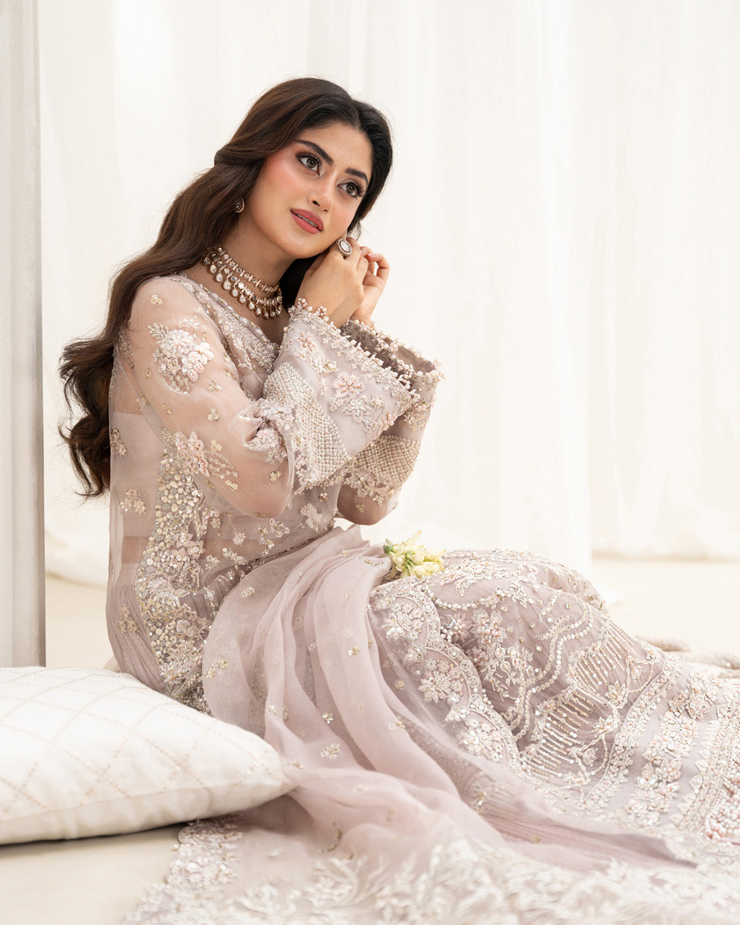 Faiza Saqlain | Rua Wedding Formals | Ela by Faiza Saqlain - Designer Dress  - Type : Ladies Clothes - Available at Libayah - 100% Original 