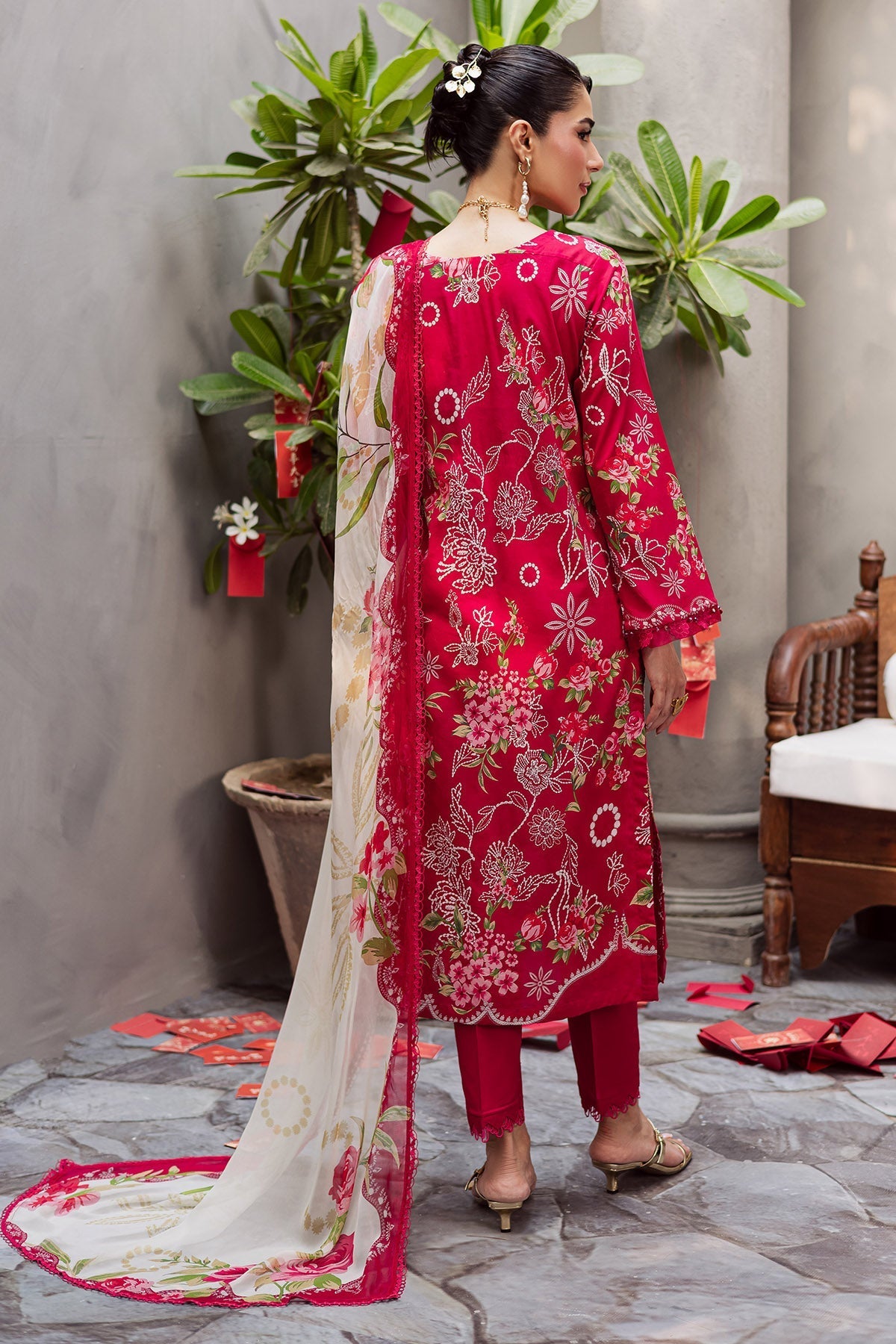 Nureh | Signature Prints 26 | SP-160 by Nureh - Designer Dress  - Type : Ladies Clothes - Available at Libayah - 100% Original 