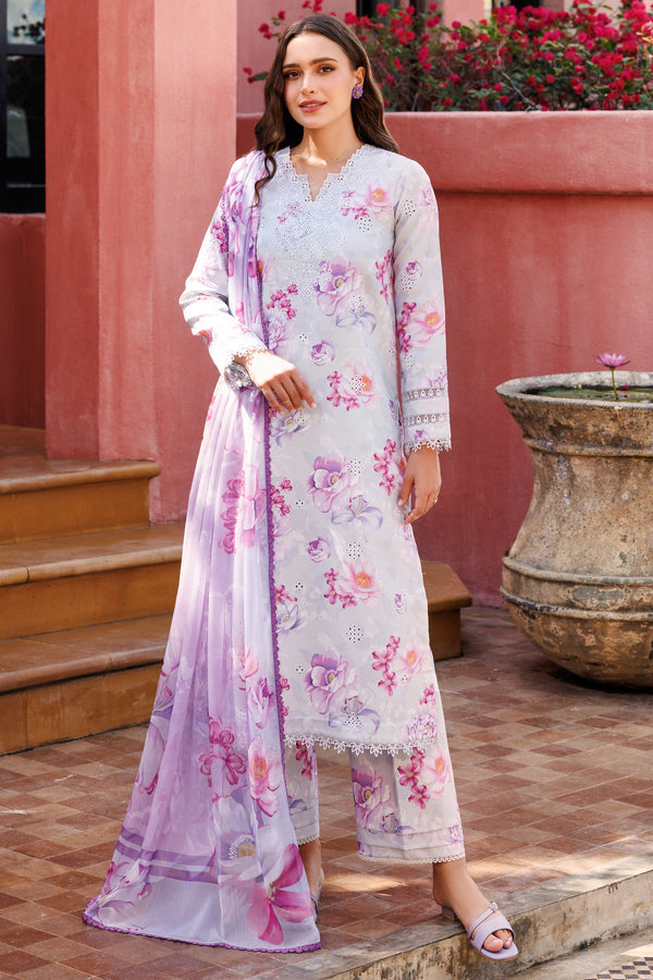 Farasha | Printed Essentials | Rosy Mist by Farasha - Designer Dress - Type: Ladies Clothes - Available at Libayah - 100% Original