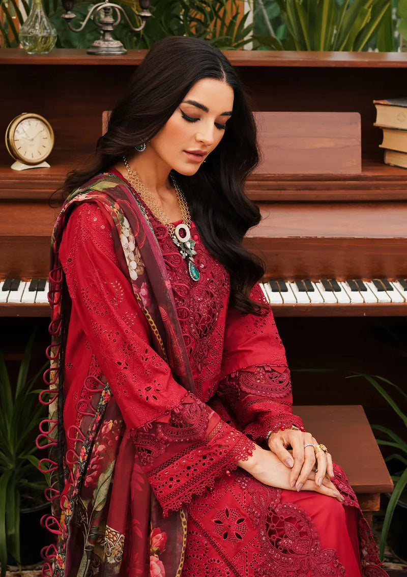 Kahf Premium | Luxury Lawn 24 | KLE-04 Valentino by Kahf Premium - Designer Dress - Type: Ladies Clothes - Available at Libayah - 100% Original