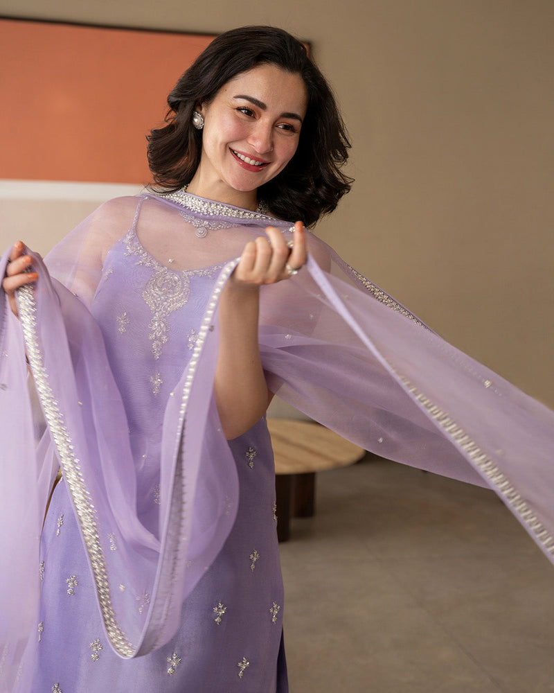 Faiza Saqlain | Reina Luxe | Renee by Faiza Saqlain - Designer Dress  - Type : Ladies Clothes - Available at Libayah - 100% Original 