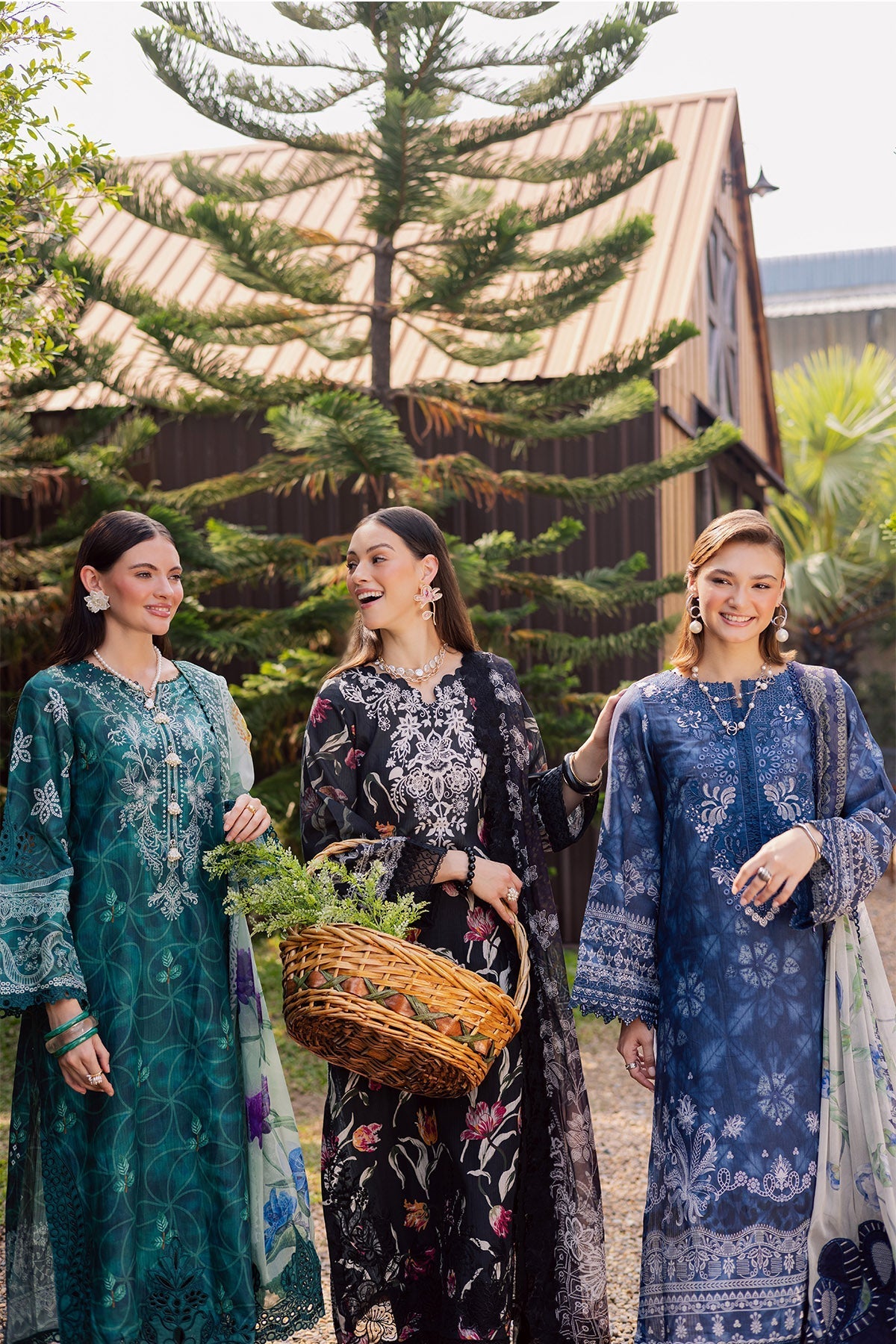 Nureh |  Gardenia Lawn 26 |NSG-210 by Nureh - Designer Dress  - Type : Ladies Clothes - Available at Libayah - 100% Original 