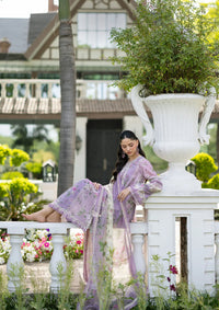 Elaf Premium | Signature Embroidered Lawn with Chiffon Collection 26 | ESG-1B BIANCA by Elaf Premium - Designer Dress  - Type : Ladies Clothes - Available at Libayah - 100% Original 