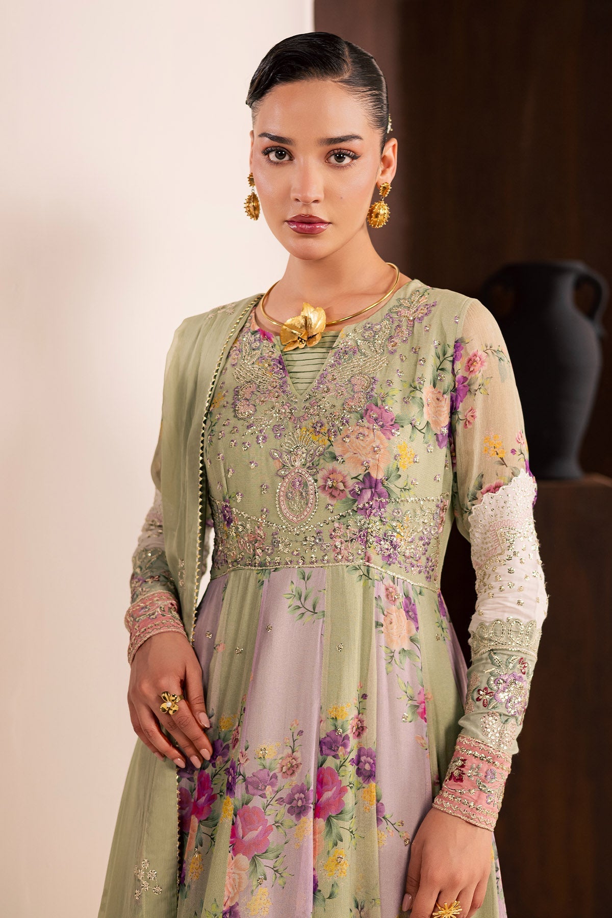 Nureh | Fancy Formal | NP-774 by Nureh - Designer Dress  - Type : Ladies Clothes - Available at Libayah - 100% Original 