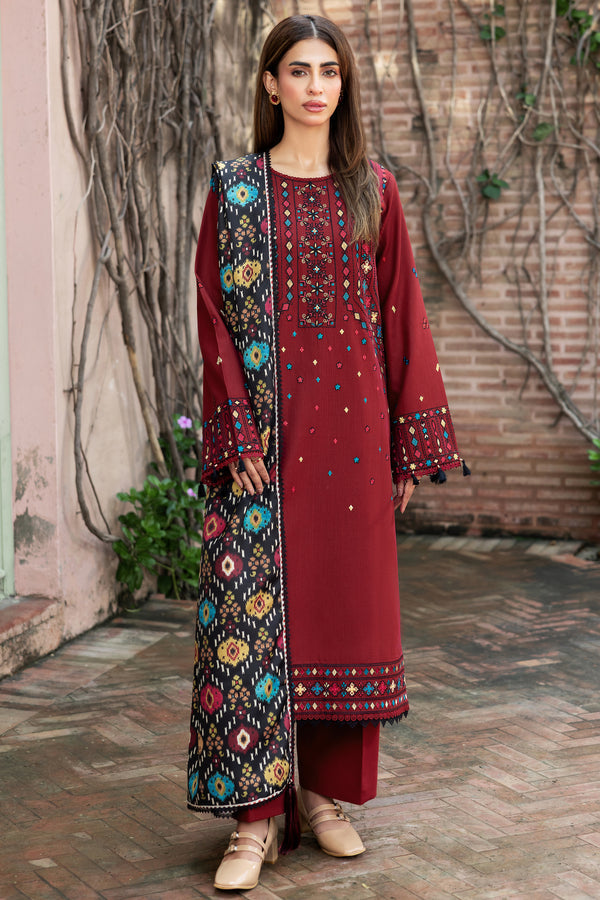 Farasha | Eminence Khaddar 25 | Melody by Farasha - Designer Dress - Type : Ladies Clothes - Available at Libayah - 100% Original 