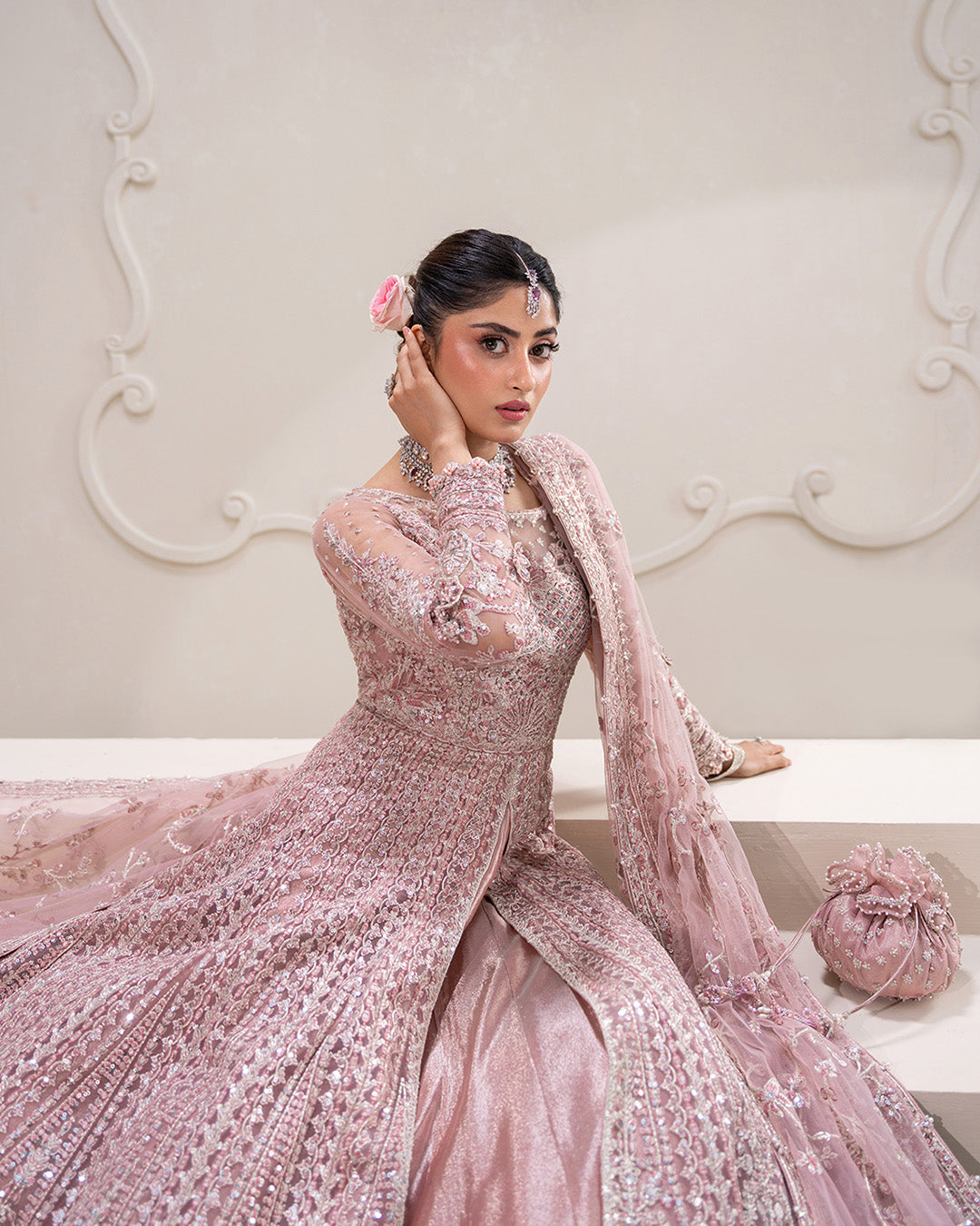 Faiza Saqlain | Rua Wedding Formals | Leyan by Faiza Saqlain - Designer Dress  - Type : Ladies Clothes - Available at Libayah - 100% Original 