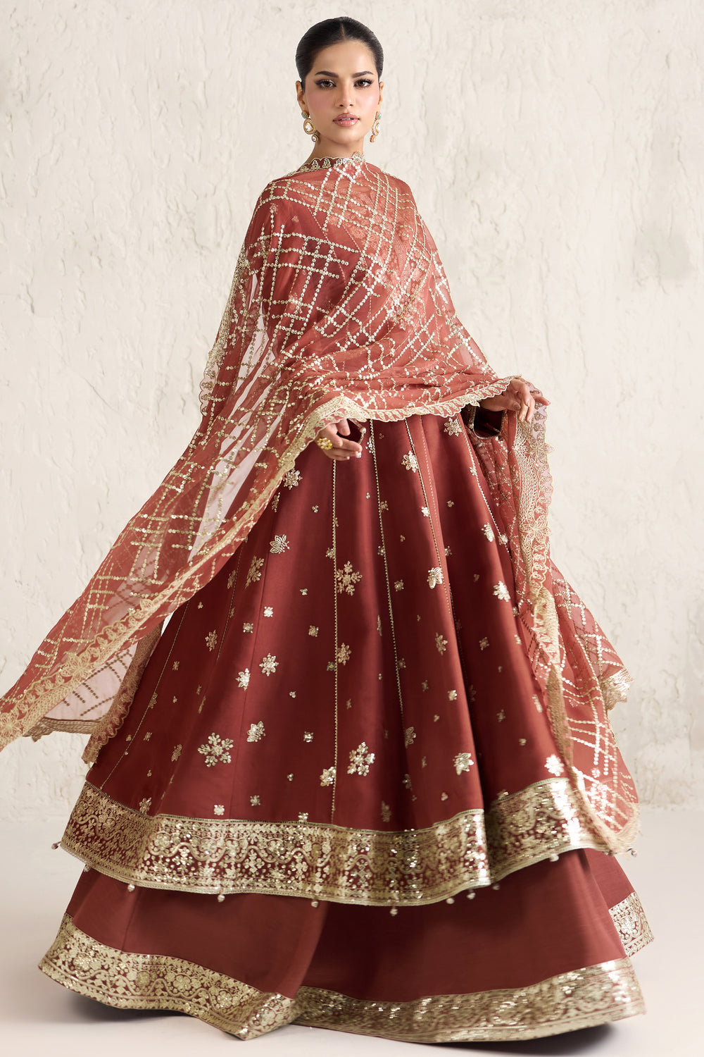 Farasha | Formals 26 | Flame Luxe - Designer Dress - Type : Ladies Clothes - Available at Libayah - 100% Original