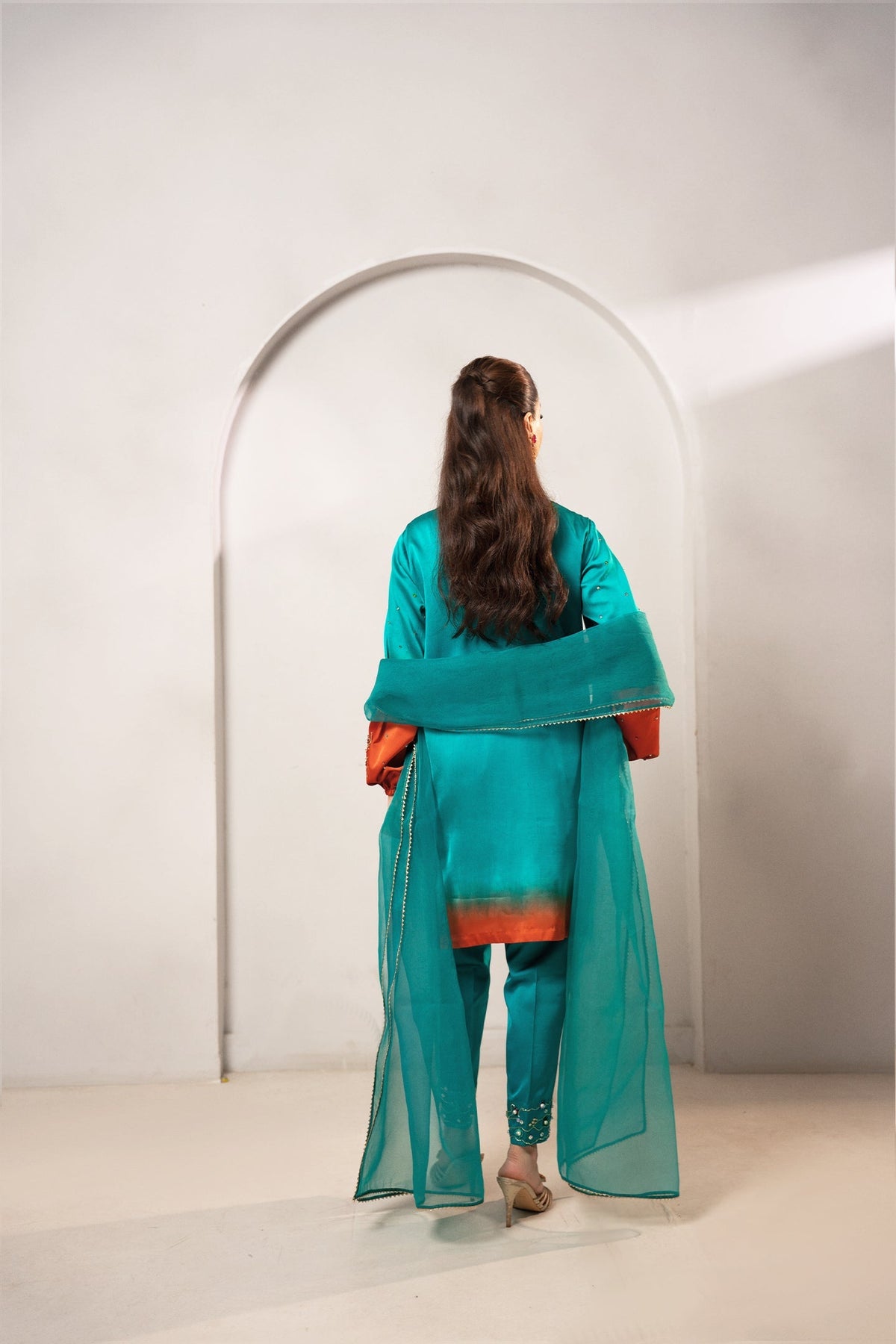 Fozia Khalid | Dilkash Festive Wear 25 | Nawal by Fozia Khalid - Designer Dress - Type : Ladies Clothes - Available at Libayah - 100% Original 