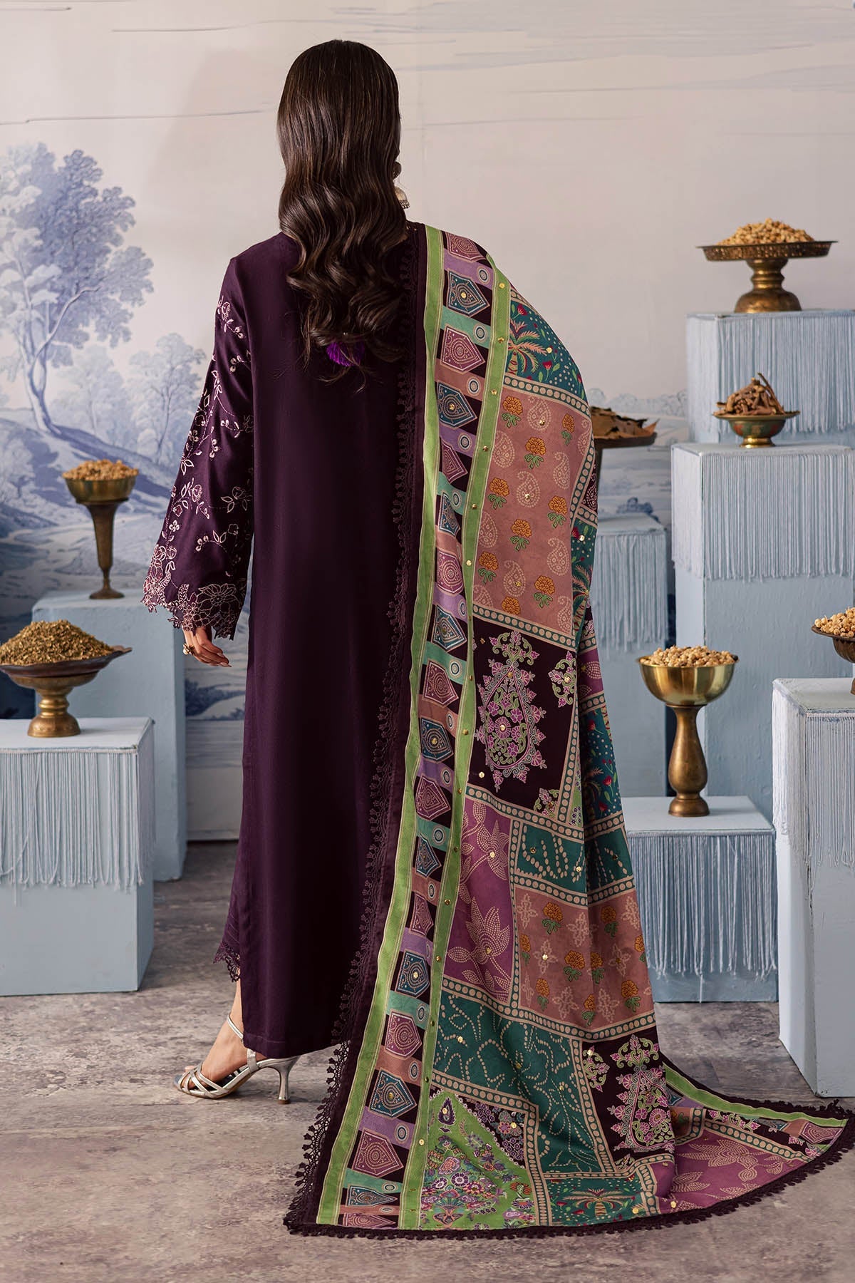Nureh | Bazaar Luxe 25 | NE-208 by Nureh - Designer Dress  - Type : Ladies Clothes - Available at Libayah - 100% Original 
