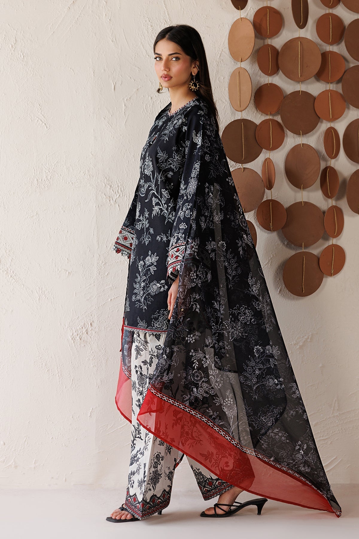 Baroque | Luxury Summer Pret | UF-4514 by Baroque - Designer Dress  - Type : Ladies Clothes - Available at Libayah - 100% Original 