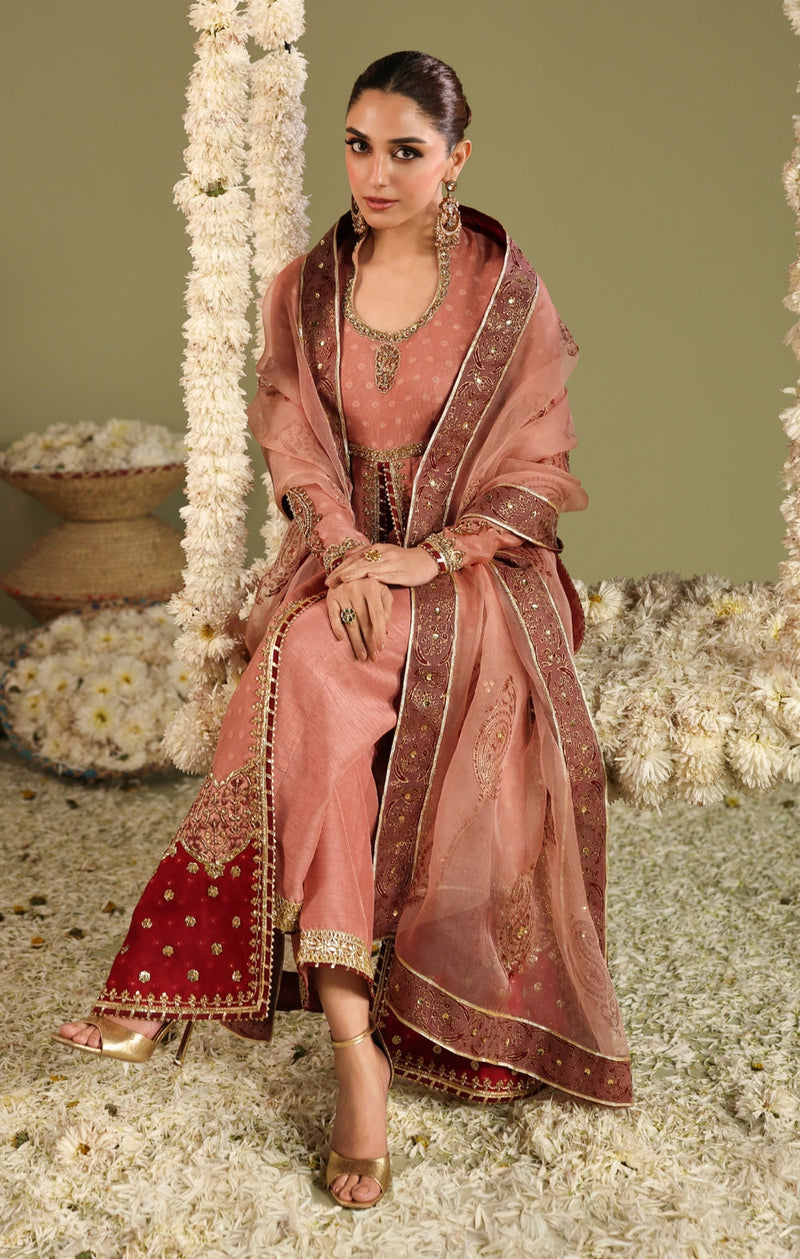 Maya | Jahanara Festive Edit 26 | MEERAS by Maya - Designer Dress  - Type : Ladies Clothes - Available at Libayah - 100% Original 
