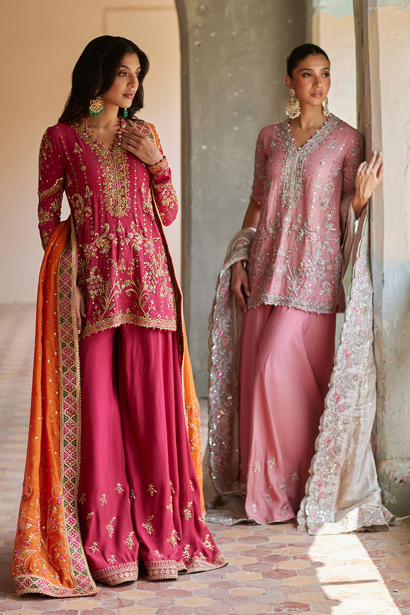 Mina Hassan | Formal Dholki Collection | Adara by Mina Hassan - Designer Dress - Type: Ladies Clothes - Available at Libayah - 100% Original