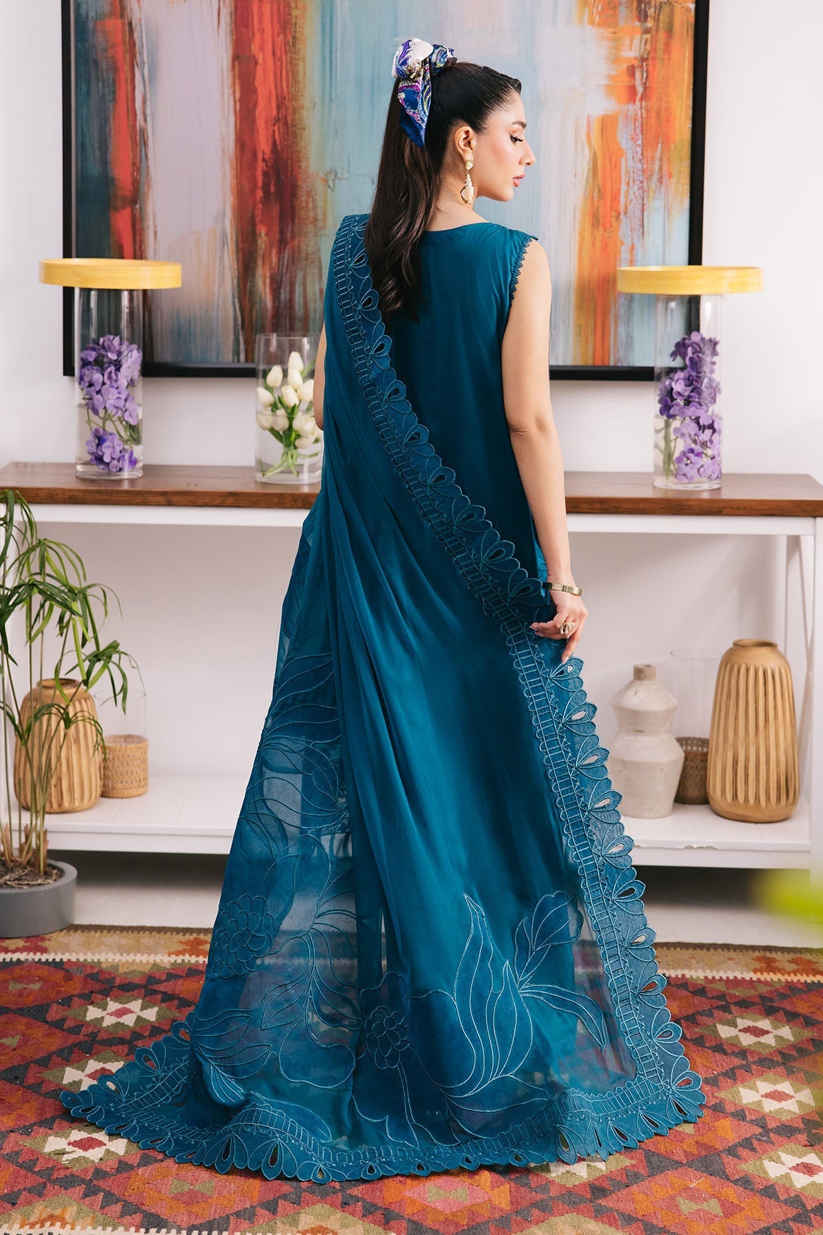 Nureh | Eid Escape Lawn | ZOEE NE-93 by Nureh - Designer Dress - Type: Ladies Clothes - Available at Libayah - 100% Original