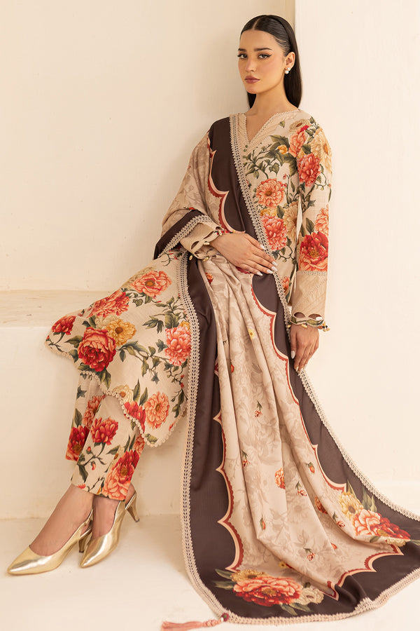 Farasha | The Winter Whispers | BLOSSOM by Farasha - Designer Dress - Type: Ladies Clothes - Available at Libayah - 100% Original