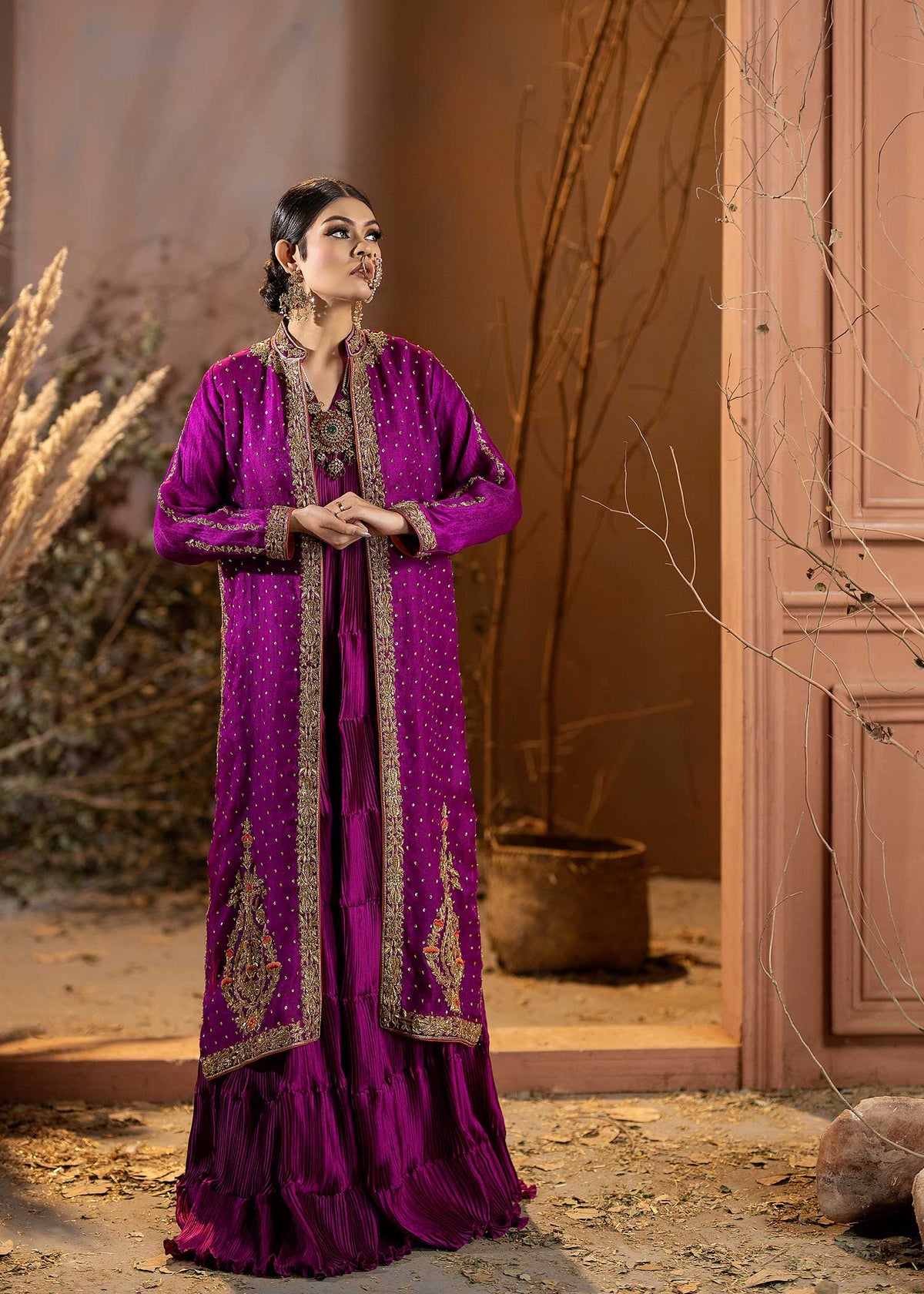 Purple Haze Pret Studio | Apsara Formals | Surkhab by Purple Haze - Designer Dress - Type: Ladies Clothes - Available at Libayah - 100% Original