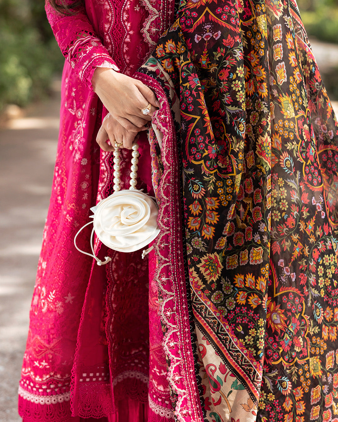 Faiza Saqlain | Zinnia Lawn 25 | Varda by Faiza Saqlain - Designer Dress - Type: Ladies Clothes - Available at Libayah - 100% Original