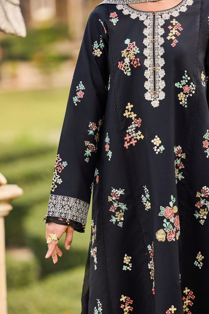 Farasha | Sorine Summer 26 | Raven Elegance by Farasha - Designer Dress  - Type : Ladies Clothes - Available at Libayah - 100% Original 