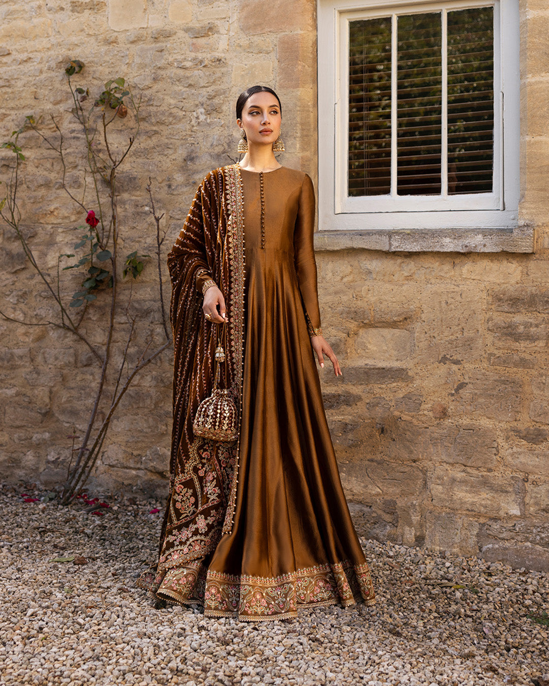 Faiza Saqlain | Adeen Formals | Emera by Faiza Saqlain - Designer Dress - Type: Ladies Clothes - Available at Libayah - 100% Original