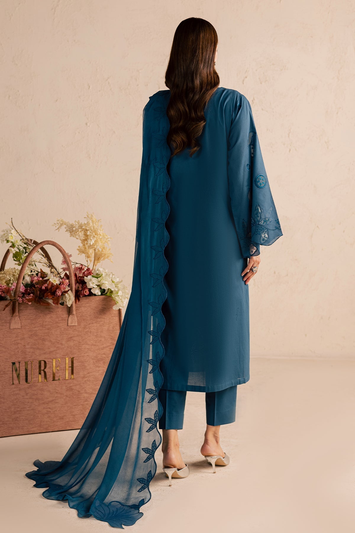 Nureh | Shades of Summer | NP-781 by Nureh - Designer Dress  - Type : Ladies Clothes - Available at Libayah - 100% Original 
