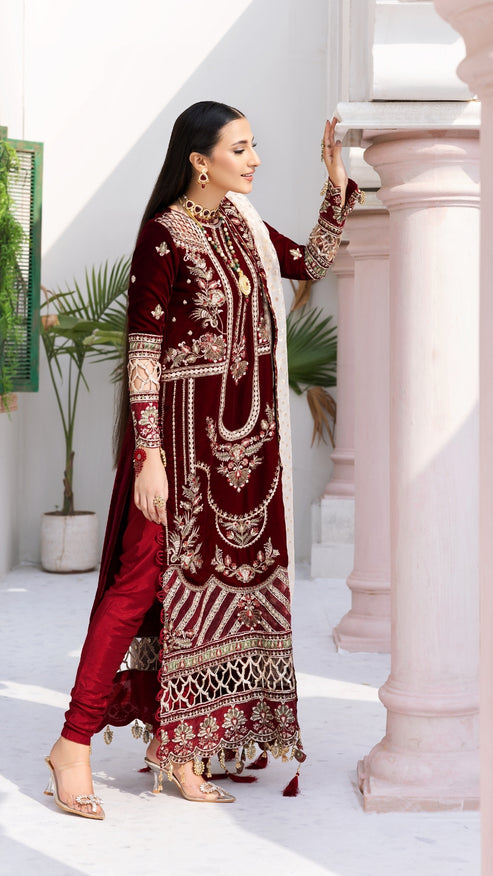 Zebtan | Andaz e Makhmal | ZAM-02 by Zebtan - Designer Dress - Type: Ladies Clothes - Available at Libayah - 100% Original