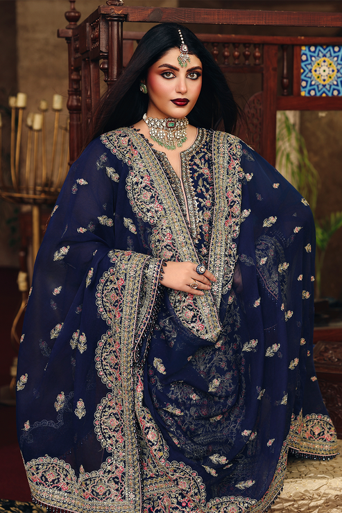 Nafeesa – authentic Pakistani formal dress from the Saad Shaikh Silsila Formals 25 collection for women in the UK.