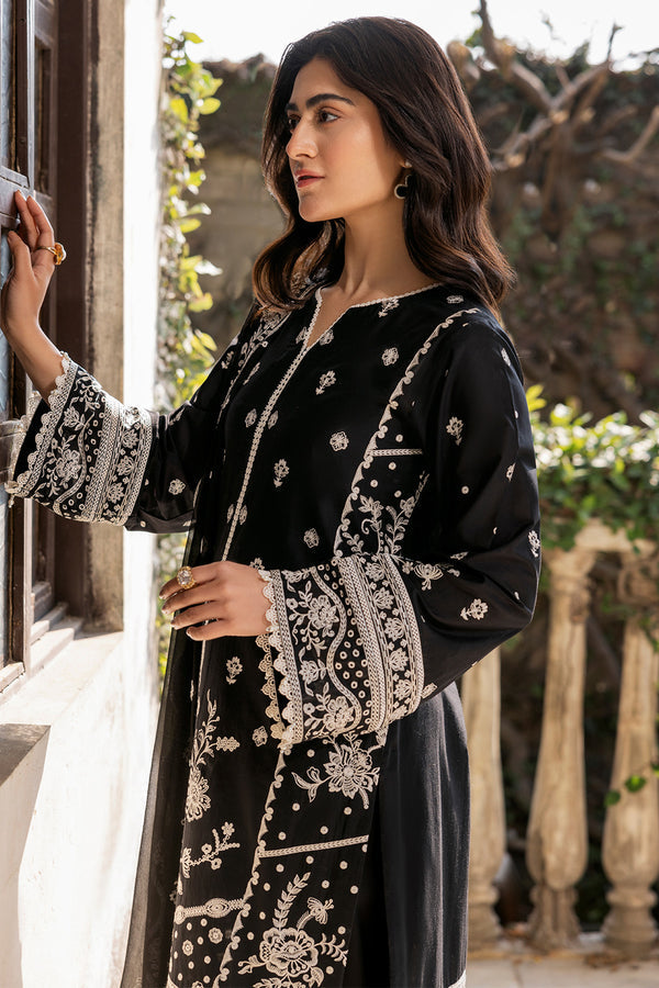 Farasha | Summer Weaves Embroidered Lawn | Midnight Glow by Farasha - Designer Dress - Type: Ladies Clothes - Available at Libayah - 100% Original