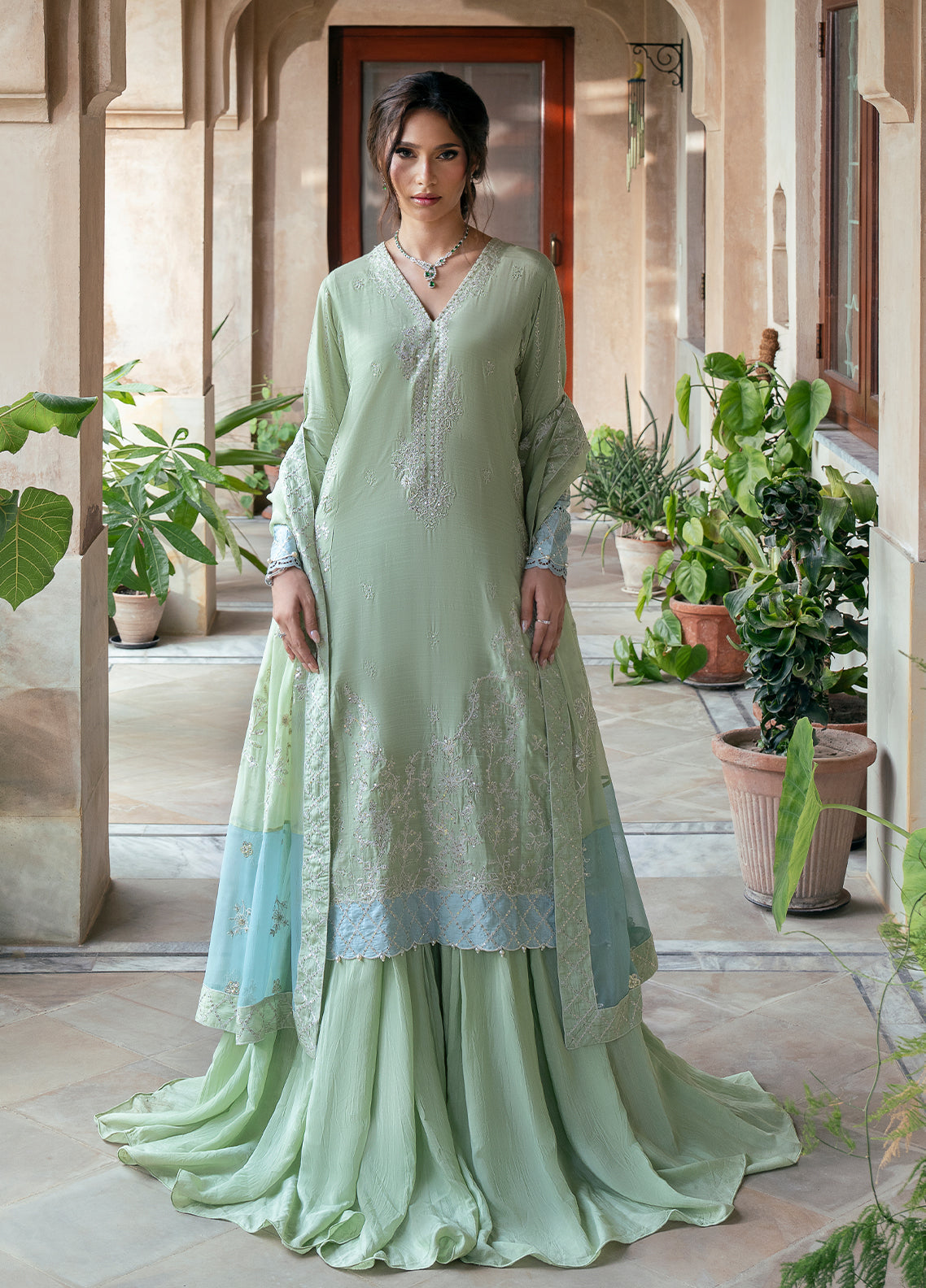 Sahane | Rusukh Premium Formals 26 | FU6605 Mehrma - RUSUKH by Sahane - Designer Dress  - Type : Ladies Clothes - Available at Libayah - 100% Original 