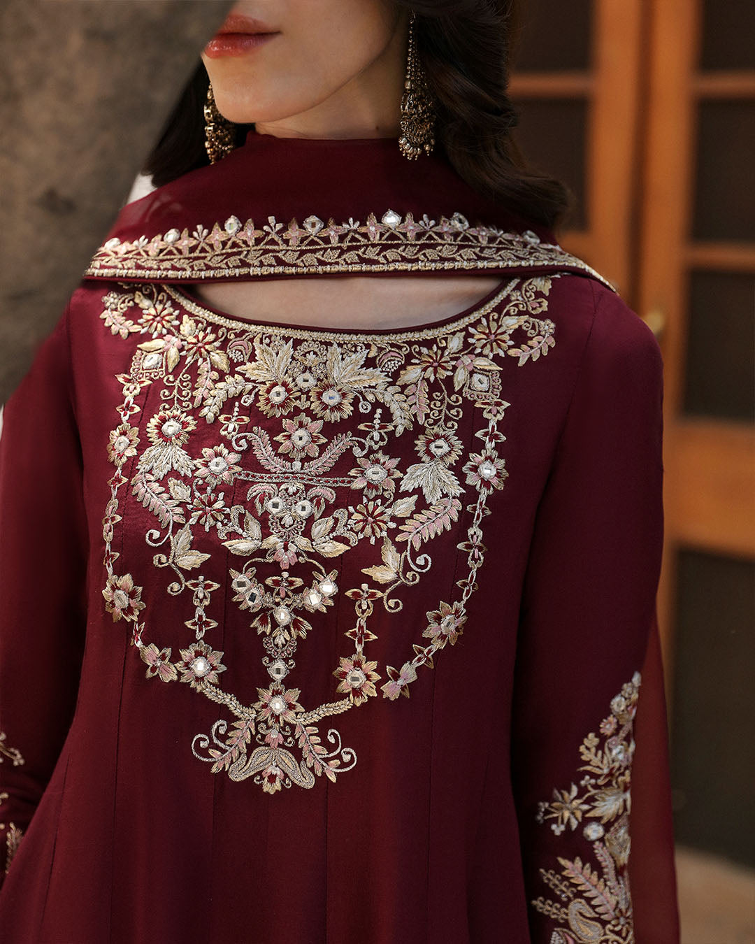 Faiza Saqlain | Mehermah Luxe Formals | Norine by Faiza Saqlain - Designer Dress - Type: Ladies Clothes - Available at Libayah - 100% Original