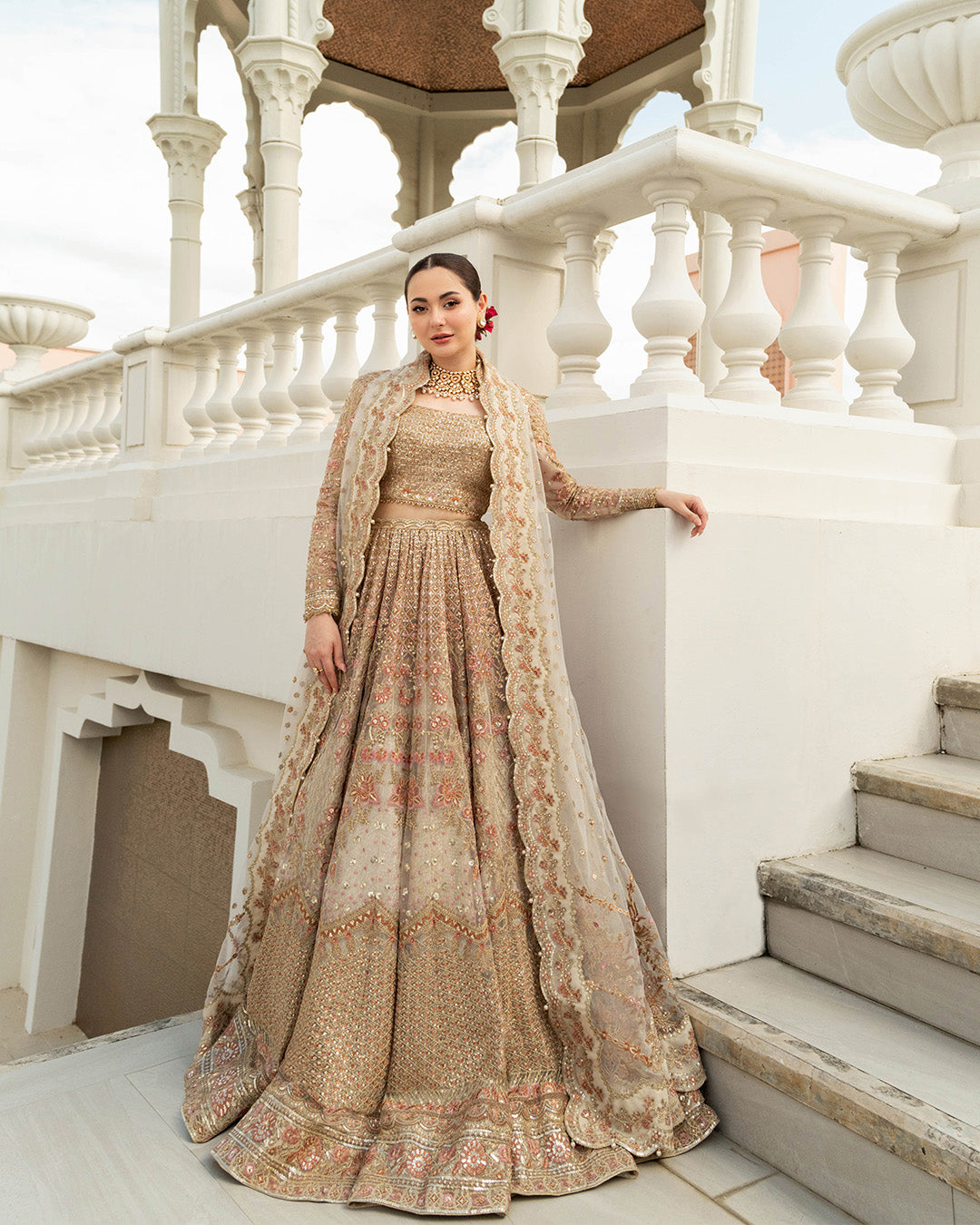 Faiza Saqlain | Neorah Wedding Festive 24| Jemina by Faiza Saqlain - Designer Dress - Type: Ladies Clothes - Available at Libayah - 100% Original