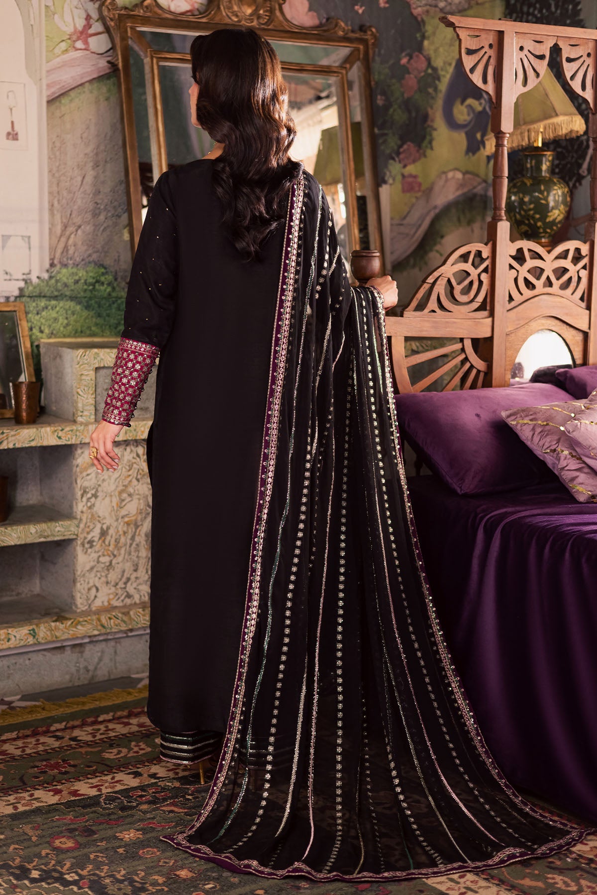 Nureh | Nur Mahal | NE-197 by Nureh - Designer Dress - Type : Ladies Clothes - Available at Libayah - 100% Original 