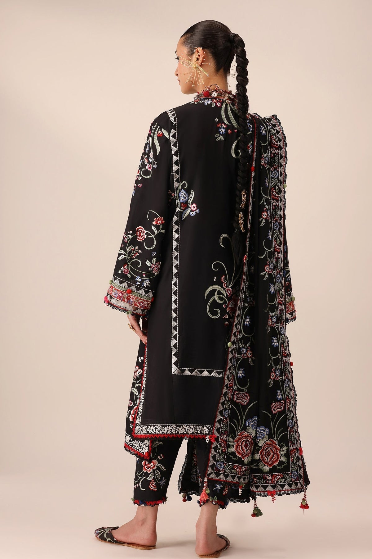 Elan | Stitched Pret 26 | ZABAR (EL26-01 A ST) by Elan - Designer Dress  - Type : Ladies Clothes - Available at Libayah - 100% Original 