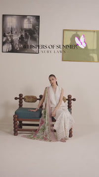 Neeshay | Whispers of Summer Luxury Lawn | IRIS - by Libayah - Registered Vendor of : Neeshay - 100% Original Designer Dress