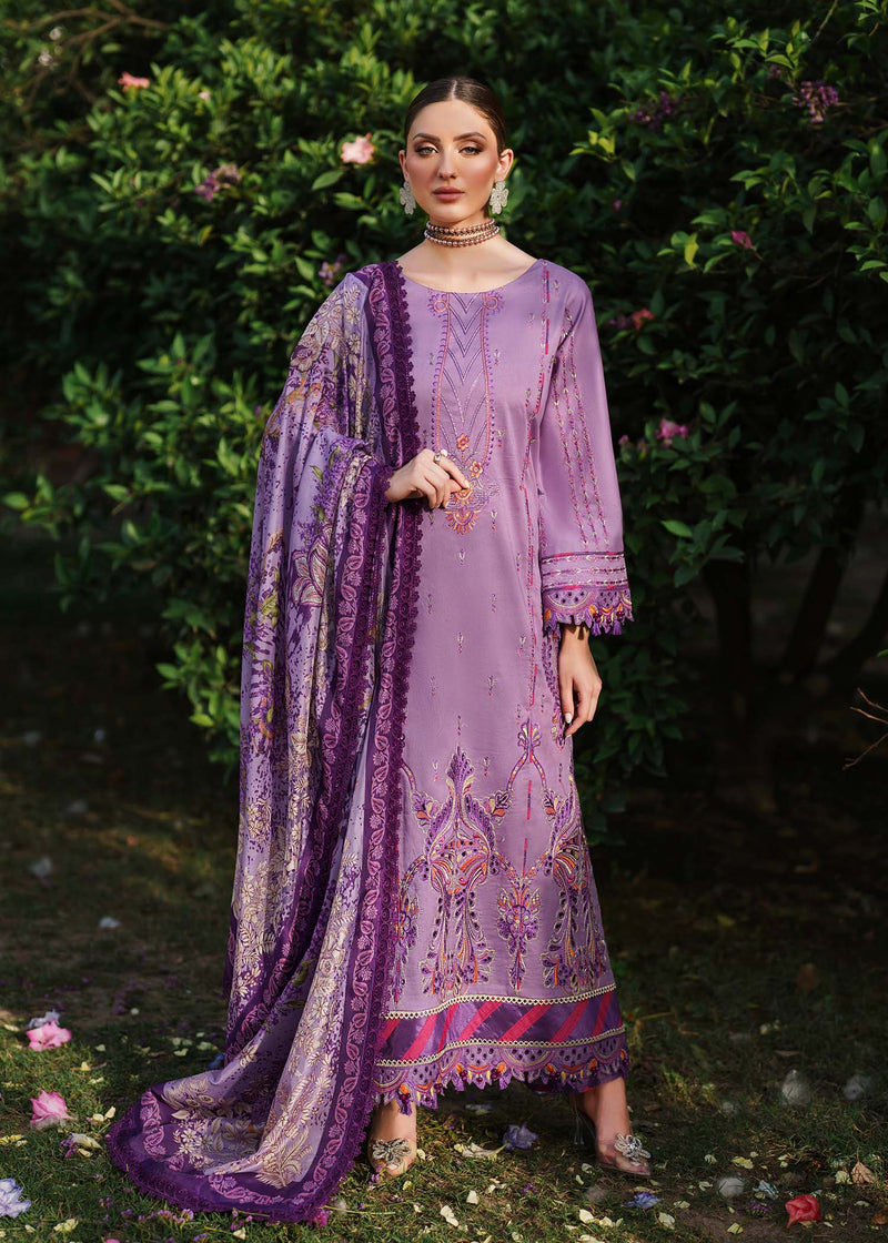 Shurooq | Luxury Lawn 24 | PORTIA by Shurooq - Designer Dress - Type: Ladies Clothes - Available at Libayah - 100% Original