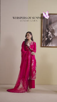Neeshay | Whispers of Summer Luxury Lawn | CECILY - by Libayah - Registered Vendor of : Neeshay - 100% Original Designer Dress