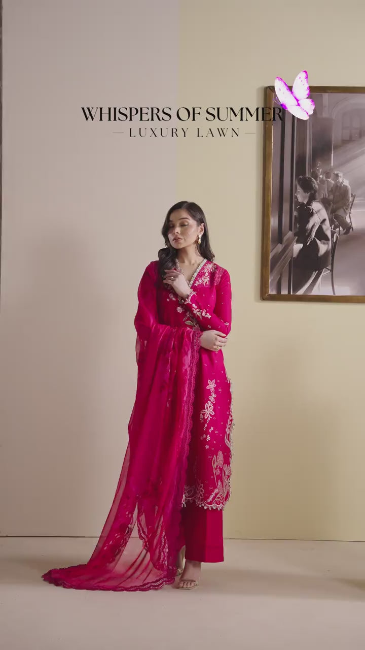 Neeshay | Whispers of Summer Luxury Lawn | CECILY - by Libayah - Registered Vendor of : Neeshay - 100% Original Designer Dress