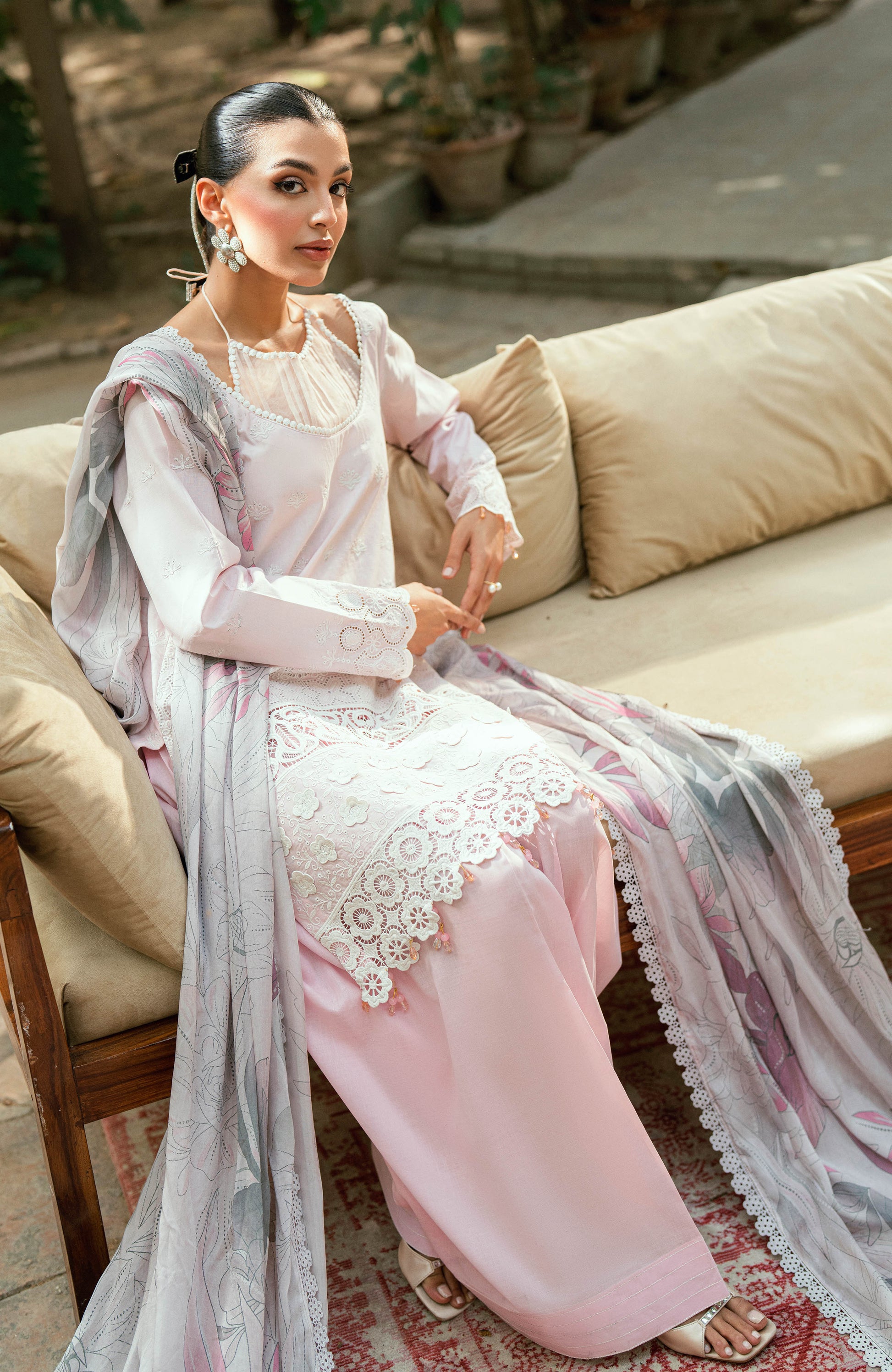 Al zohaib | Laserkari Premium Edition 25 | LKP-25-07 B by Al zohaib - Designer Dress  - Type : Ladies Clothes - Available at Libayah - 100% Original 