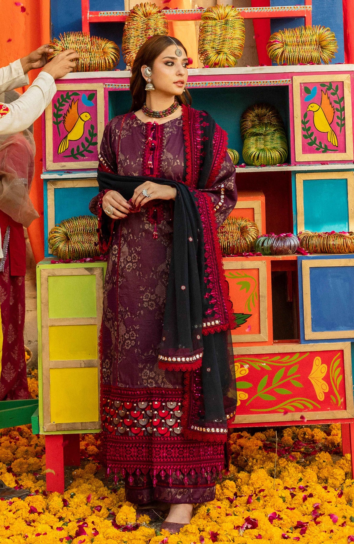 Al Zohaib | Bandhani The Tale of Jaipur 25 |BTJ-25-07 by Al Zohaib - Designer Dress - Type: Ladies Clothes - Available at Libayah - 100% Original