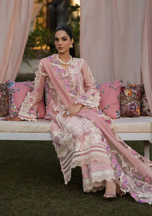 Kahf Premium | Luxury Lawn 25 | KLR-09 Bellerose by Kahf Premium - Designer Dress - Type: Ladies Clothes - Available at Libayah - 100% Original
