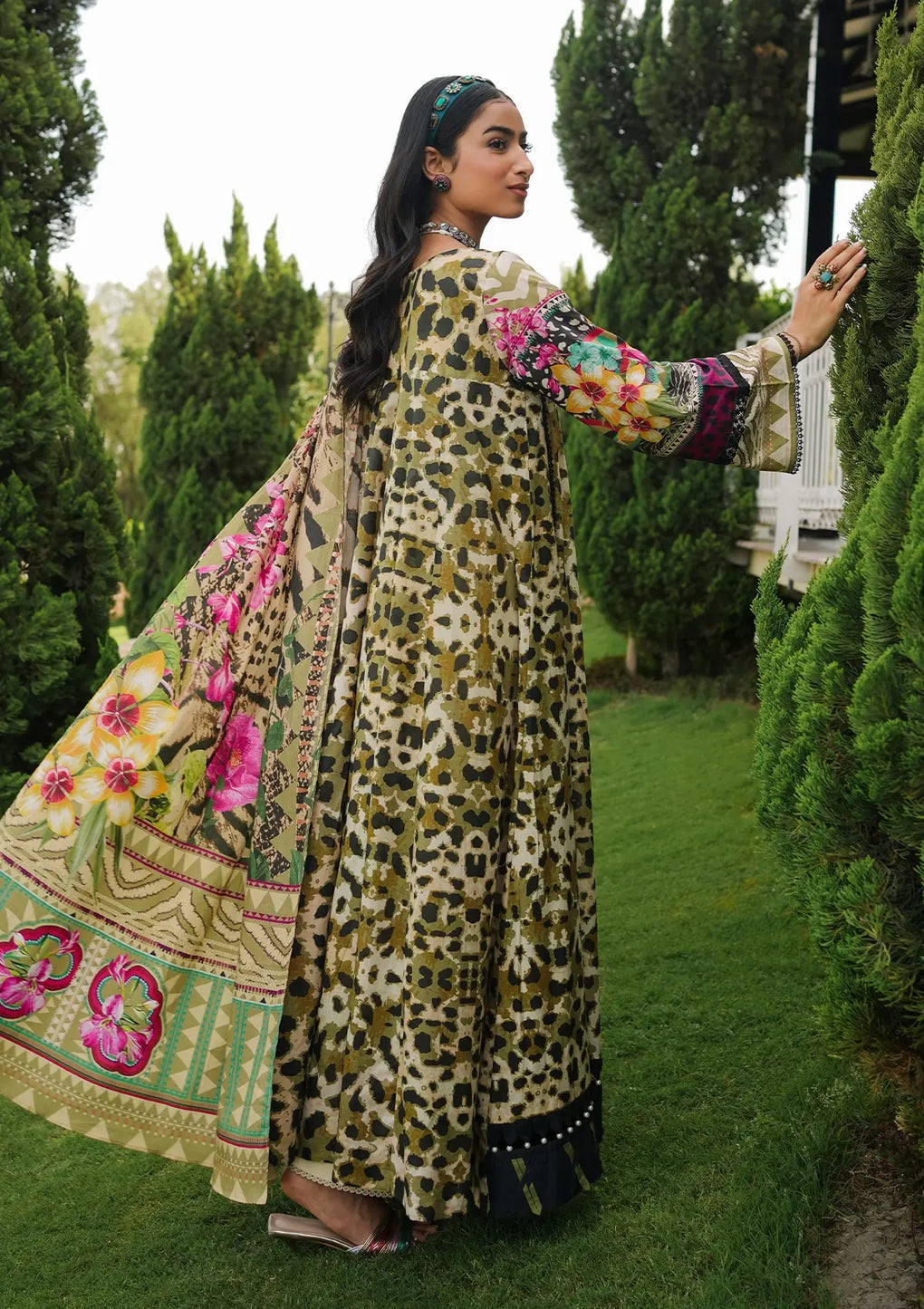 Elaf Premium | Printed Collection 24 | EEP-06B - Wonders by Elaf Premium - Designer Dress - Type: Ladies Clothes - Available at Libayah - 100% Original
