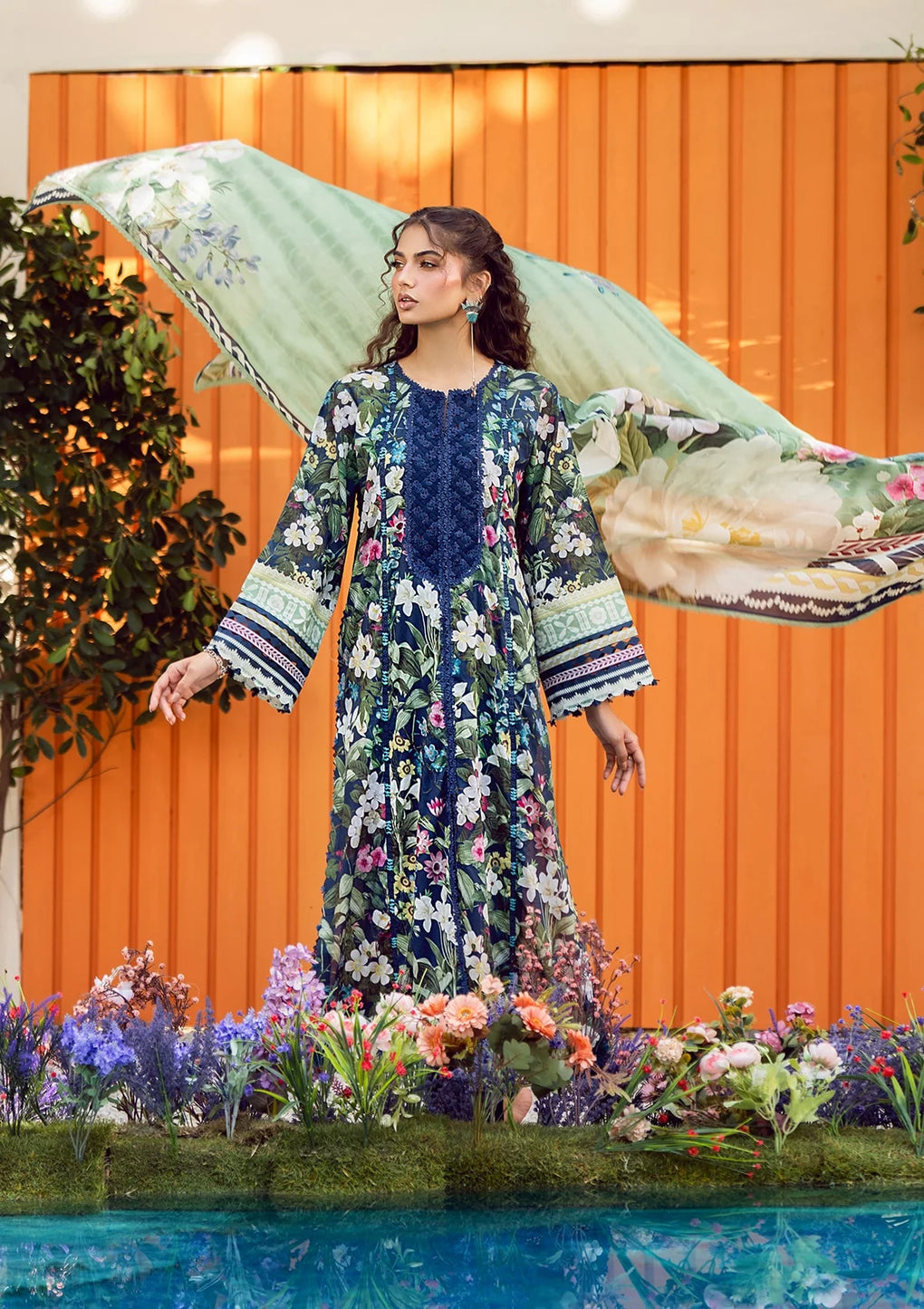 Elaf Premium | Prints 25 | EPS-1A MEADOW MUSE by Elaf Premium - Designer Dress - Type: Ladies Clothes - Available at Libayah - 100% Original