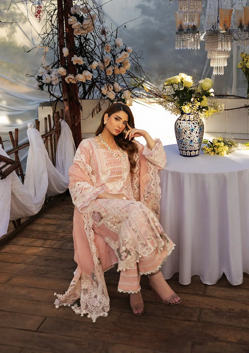 Kahf Premium | Luxury Lawn 25 | KLR-2A Olivia by Kahf Premium - Designer Dress - Type: Ladies Clothes - Available at Libayah - 100% Original