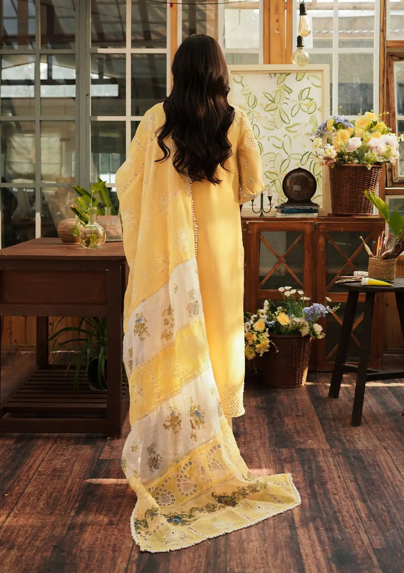 Kahf Premium | Luxury Lawn 24 | KLE-02 Sun Kissed by Kahf Premium - Designer Dress - Type: Ladies Clothes - Available at Libayah - 100% Original