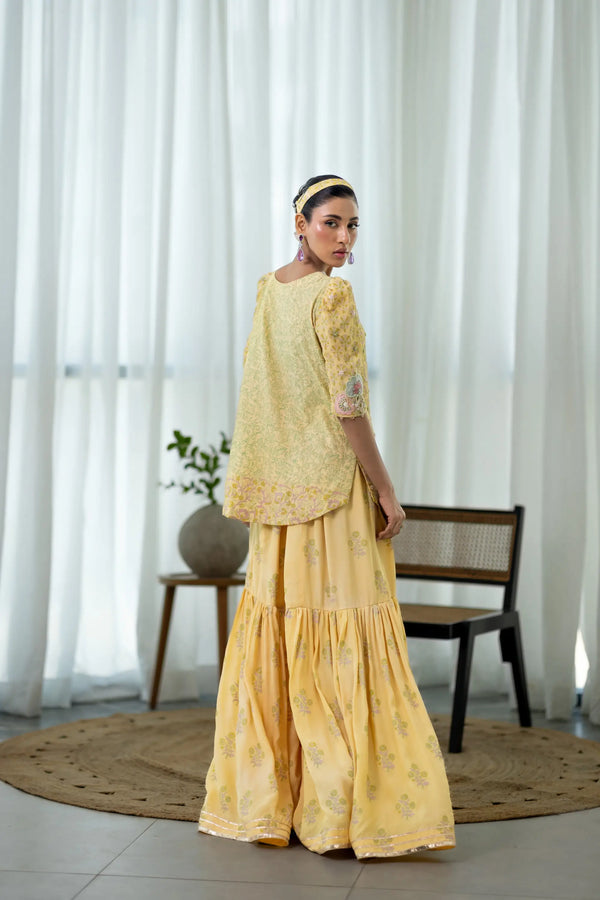 Afrozeh | Basic Pret 26 RTW | NACRE by Afrozeh - Designer Dress  - Type : Ladies Clothes - Available at Libayah - 100% Original 