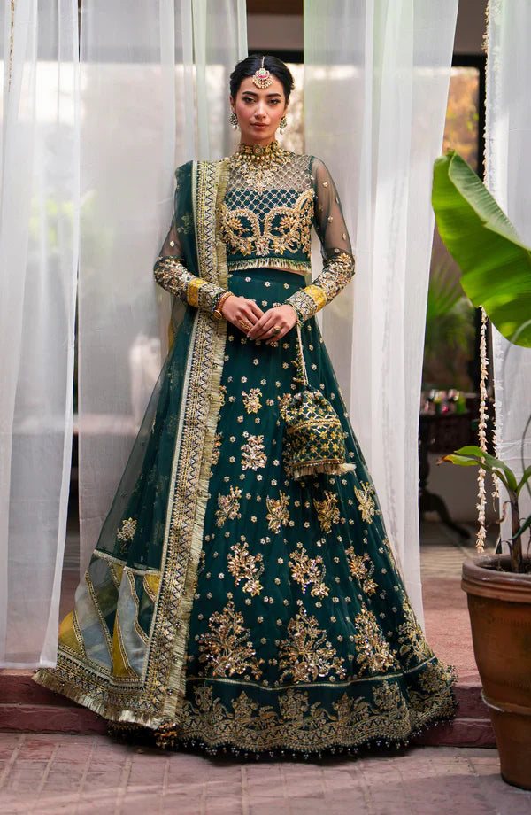 Eleshia | Khatoon Wedding Formals | Nagheen by Eleshia - Designer Dress - Type: Ladies Clothes - Available at Libayah - 100% Original